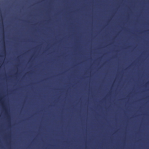 Marks and Spencer Mens Blue Polyester Jacket Suit Jacket Size 40 Regular