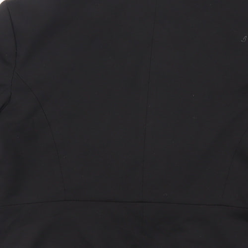 Miss Se Womens Black Jacket Blazer Size 8 - Open