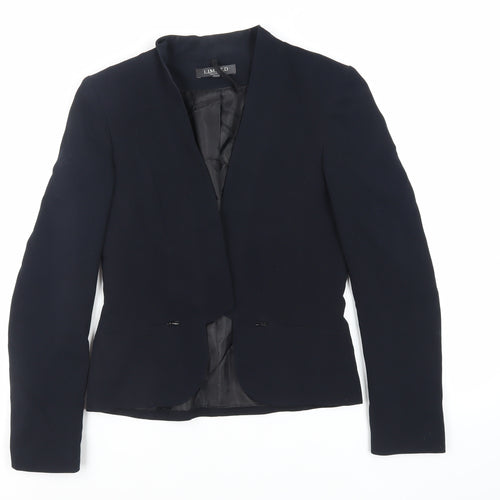 Limited Collection Womens Blue Jacket Blazer Size 10 - Open