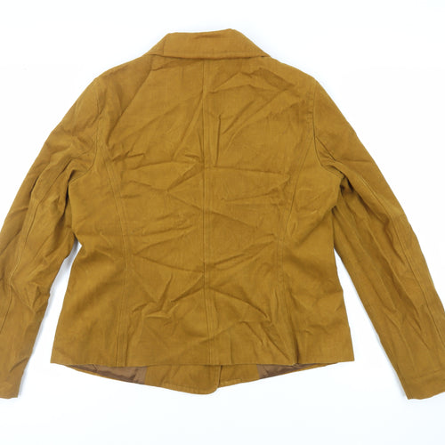 Zara Womens Brown Jacket Size XL Button