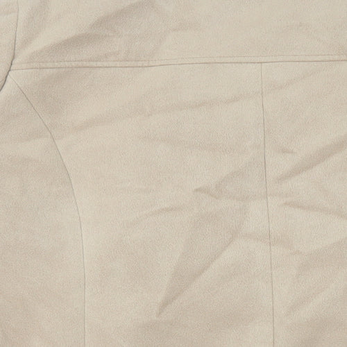 Anthology Womens Beige Jacket Size 20 Button