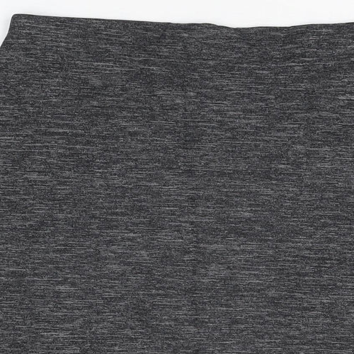 Marks and Spencer Womens Grey Polyamide A-Line Skirt Size 10