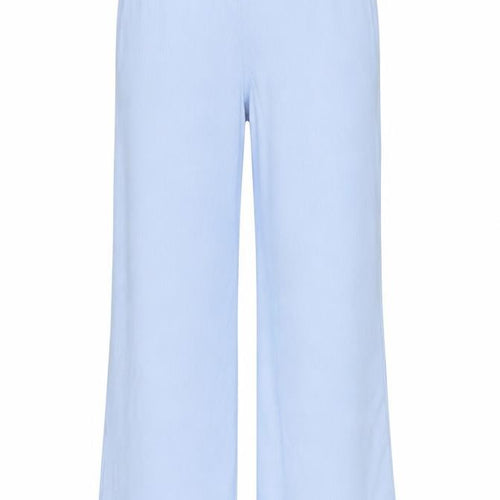 Nasty Gal Womens Blue Polyester Trousers Size 10 L31 in Regular