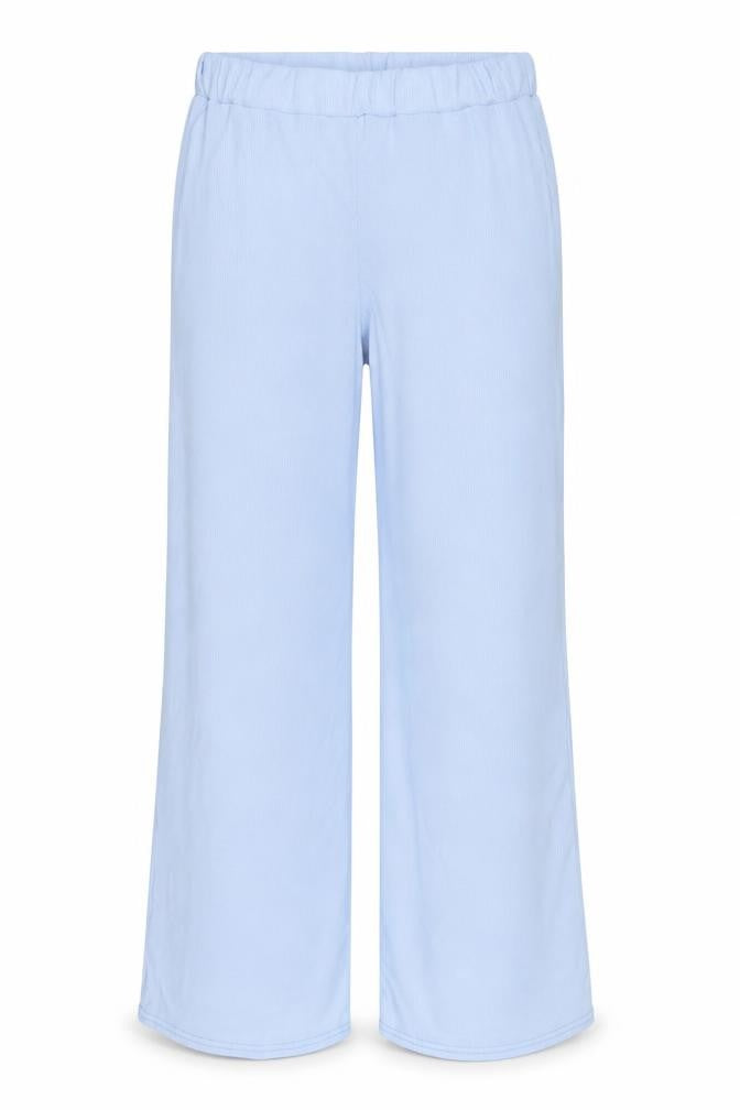 Nasty Gal Womens Blue Polyester Trousers Size 10 L31 in Regular
