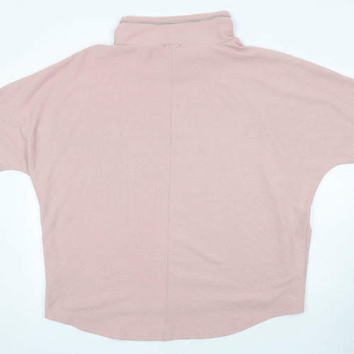 Roman Womens Pink Polyester Tunic Blouse Size 18 Cowl Neck