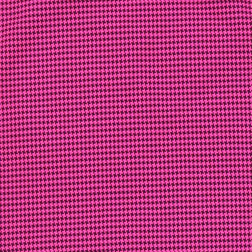 Saygi Womens Multicoloured Houndstooth Polyester Blend Shift Size L Collared