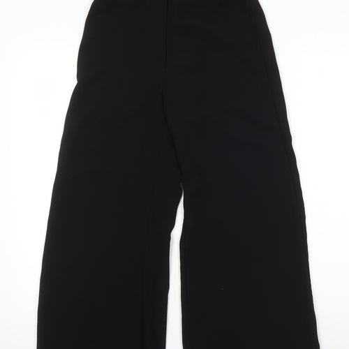 River Island Womens Black Polyester Trousers Size 8 L22 in Regular