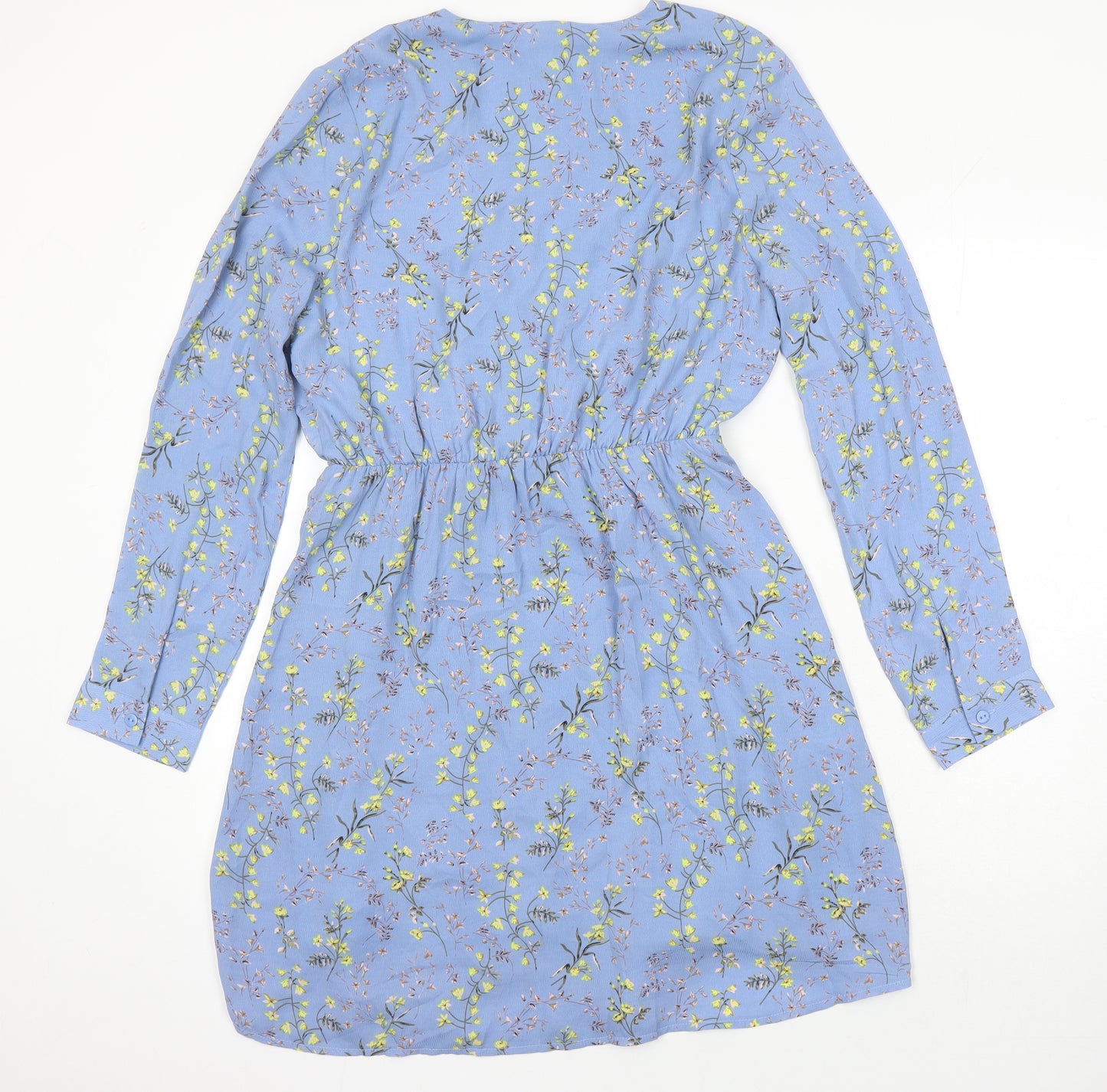 Uttam Boutique Womens Multicoloured Floral Polyester A-Line Size 12 Sweetheart - Lined