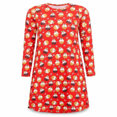 Be you Womens Multicoloured Geometric Viscose T-Shirt Dress Size 8 Round Neck - Christmas