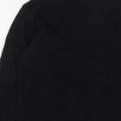 NEXT Mens Black Cotton Full Zip Sweatshirt Size XS
