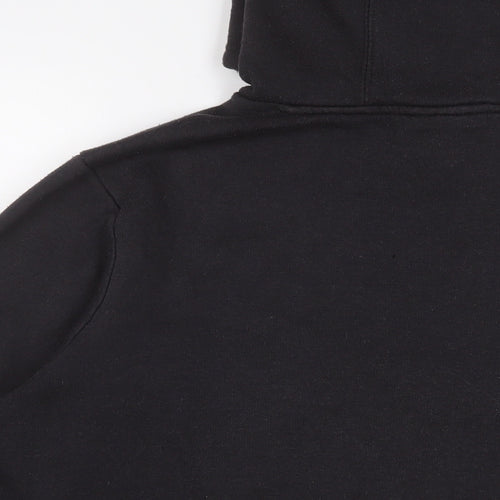 Slazenger Mens Black Cotton Pullover Hoodie Size M