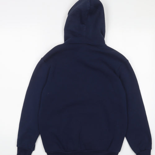 EMU Australia Boys Blue Polyester Pullover Hoodie Size 14 Years Pullover