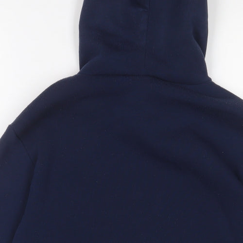 EMU Australia Boys Blue Polyester Pullover Hoodie Size 14 Years Pullover