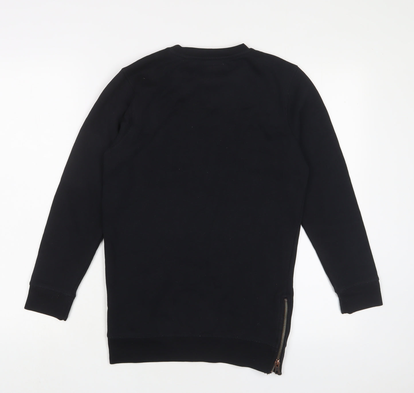 NEXT Boys Black Cotton Pullover Sweatshirt Size 10 Years Pullover