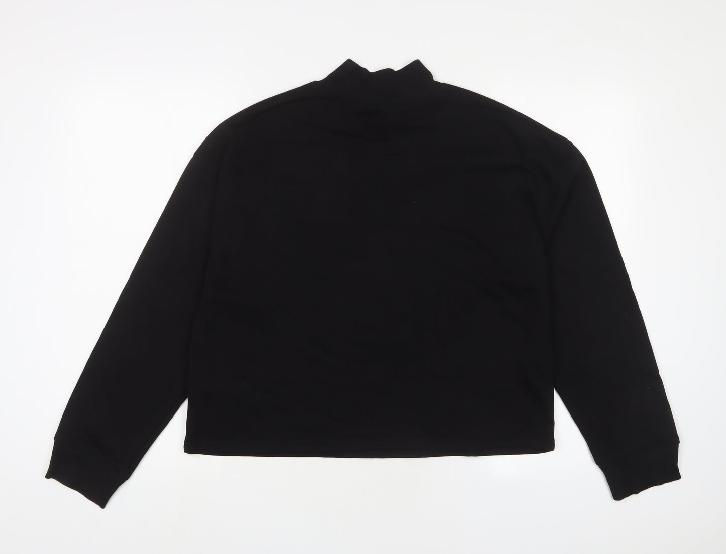 Zara Womens Black Cotton Pullover Sweatshirt Size M Pullover - New York