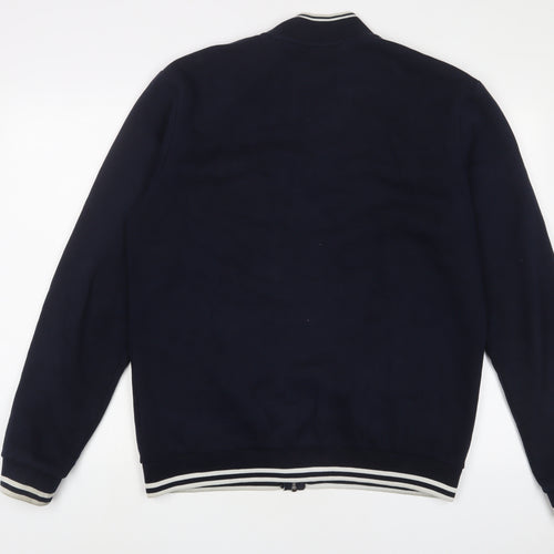 NEXT Mens Blue Cotton Full Zip Sweatshirt Size L
