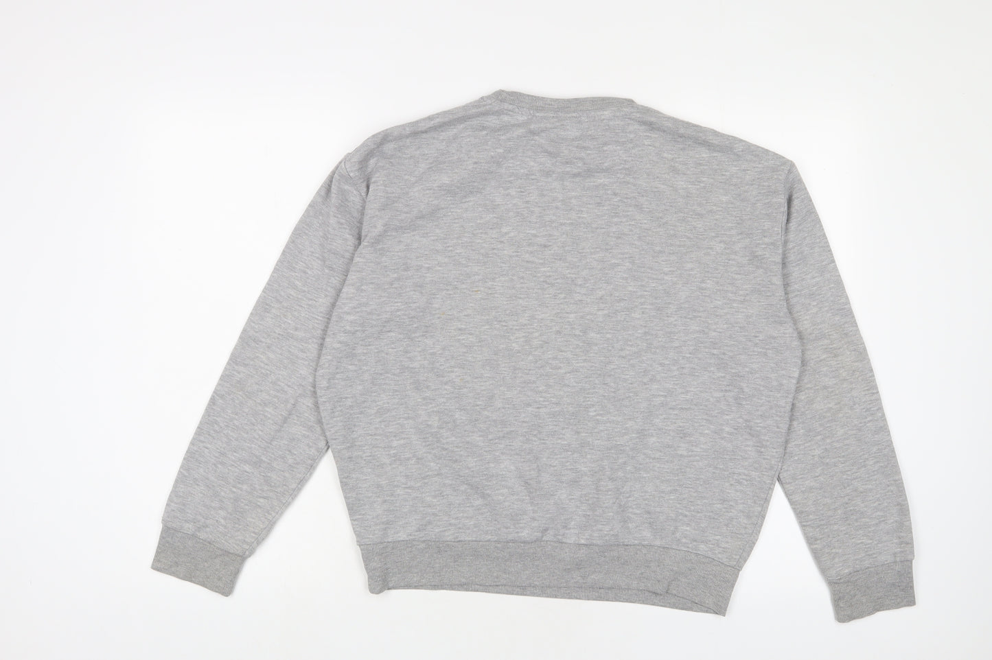 Disney Womens Grey Cotton Pullover Sweatshirt Size S Pullover - Stitch