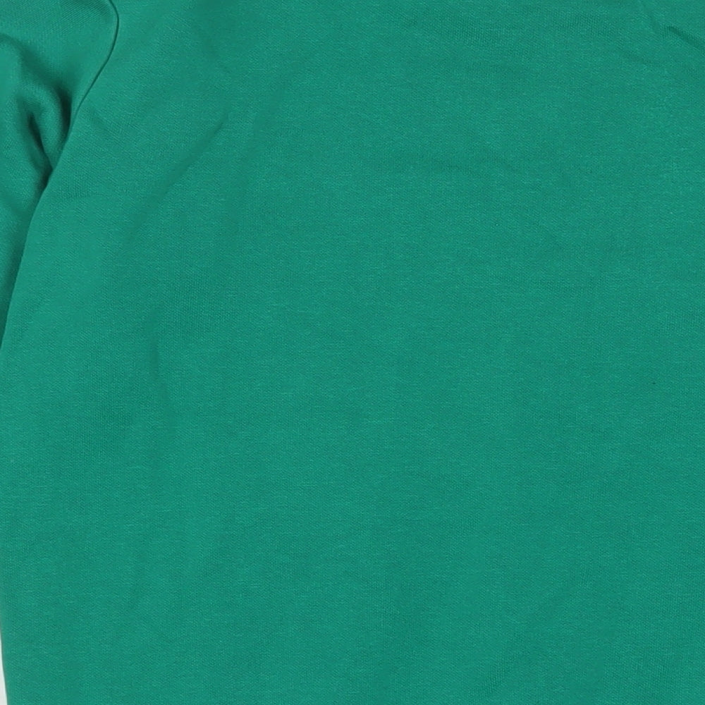 PUMA Boys Green Cotton Pullover Sweatshirt Size 16 Years Pullover