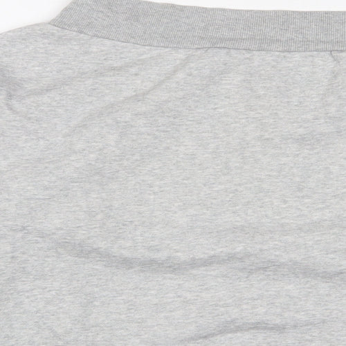 H&M Womens Grey Cotton Pullover Sweatshirt Size M Pullover