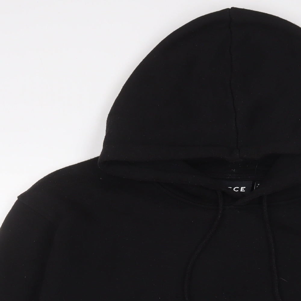 NICCE Mens Black Cotton Pullover Hoodie Size XL