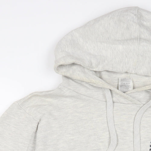 The North Face Mens Grey Cotton Pullover Hoodie Size S