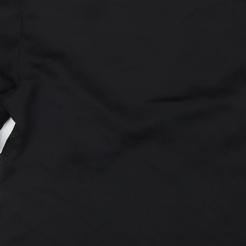 Friends Like These Womens Black Polyester Basic T-Shirt Size 8 V-Neck