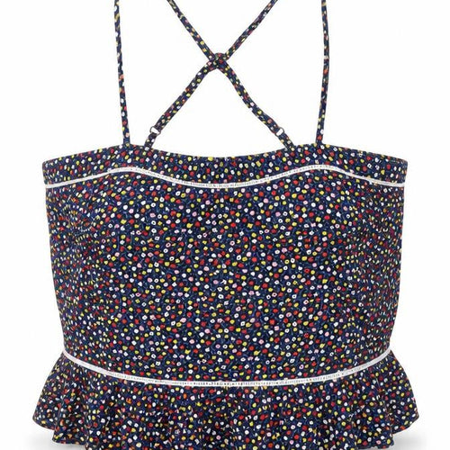 Jack Wills Womens Multicoloured Floral Viscose Camisole Blouse Size 6 Square Neck