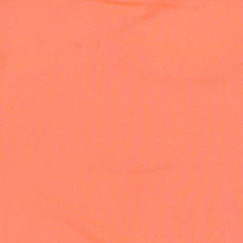 Roly Sport Womens Pink Polyester Basic T-Shirt Size L Round Neck