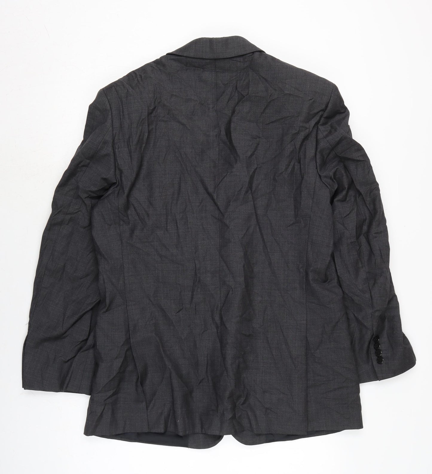 Brook Taverner Mens Grey Jacket Size 44 Button