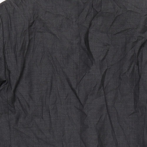Brook Taverner Mens Grey Jacket Size 44 Button