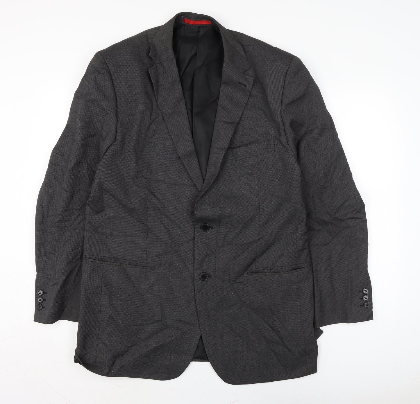 Burton Mens Grey Jacket Size 44 Button