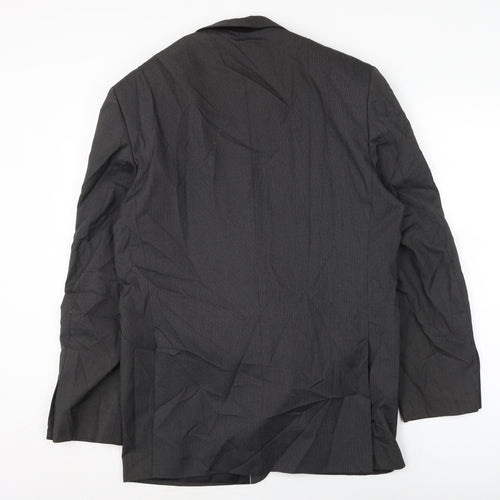 Burton Mens Grey Jacket Size 44 Button