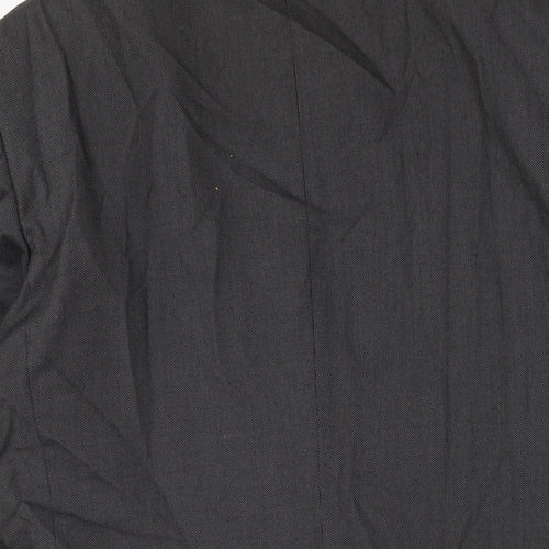 Burton Mens Grey Jacket Size 44 Button