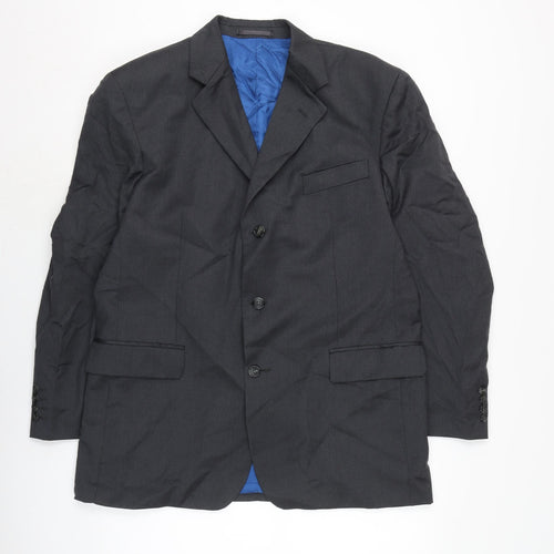 Berwin & Berwin. Mens Grey Jacket Size 44 Button