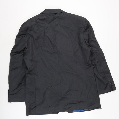 Berwin & Berwin. Mens Grey Jacket Size 44 Button