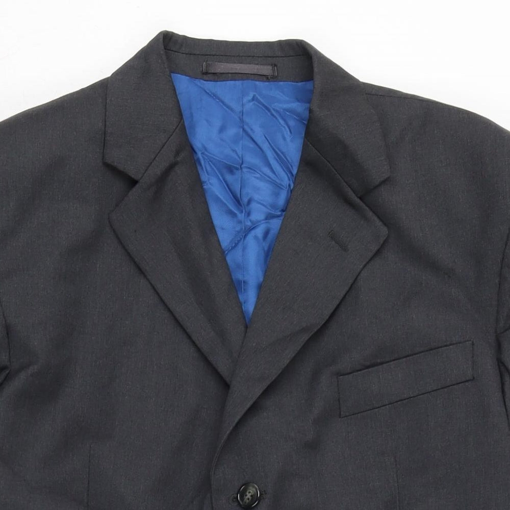 Berwin & Berwin. Mens Grey Jacket Size 44 Button