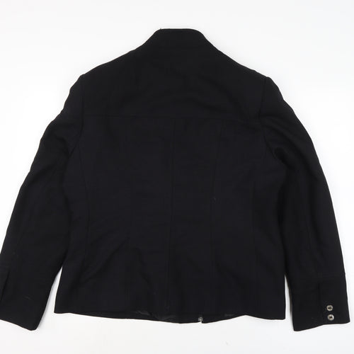 Klass Womens Black Jacket Size 20 Zip