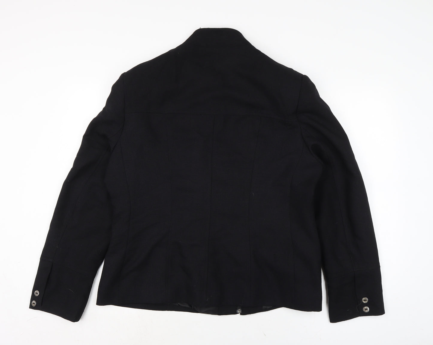 Klass Womens Black Jacket Size 20 Zip