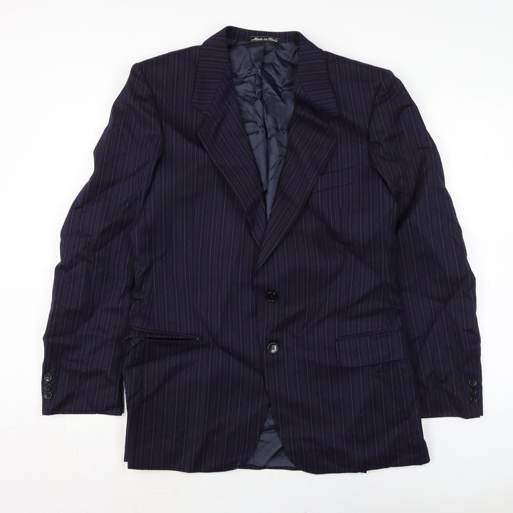 HC Pearson Mens Blue Jacket Size 42 Button