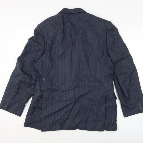 Dunn & Co Mens Blue Jacket Size 44 Button