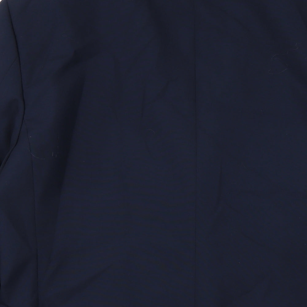 Jeff Banks Mens Blue Jacket Size M Button