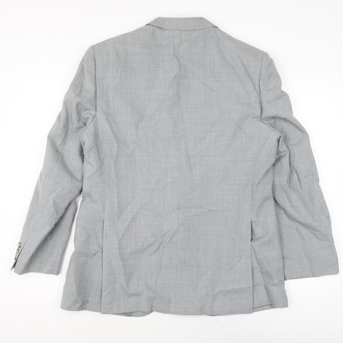 Louis Tabre Mens Grey Jacket Size 3XL Button