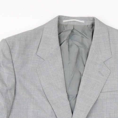Louis Tabre Mens Grey Jacket Size 3XL Button