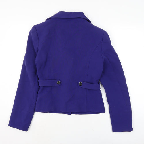 Papaya Womens Pink Jacket Size 12 Buckle