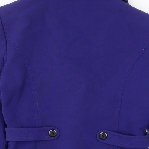 Papaya Womens Pink Jacket Size 12 Buckle