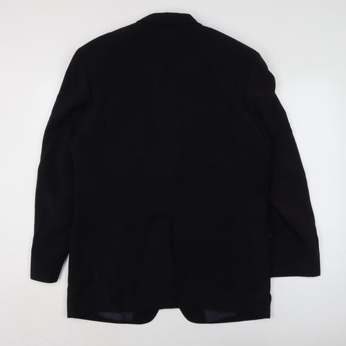 obvious Mens Blue Jacket Size 46 Button
