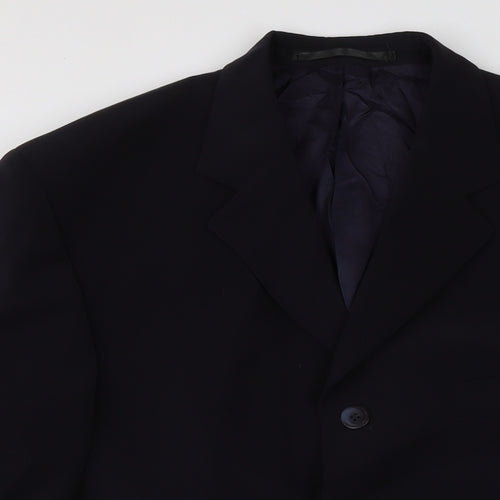 obvious Mens Blue Jacket Size 46 Button