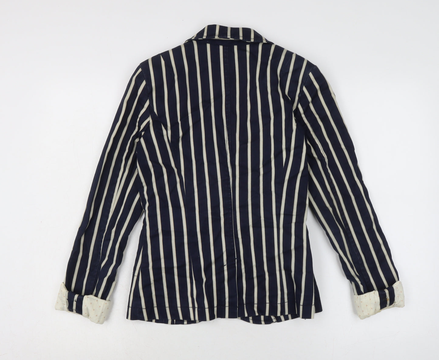 NEXT Womens Blue Jacket Size 8 Button