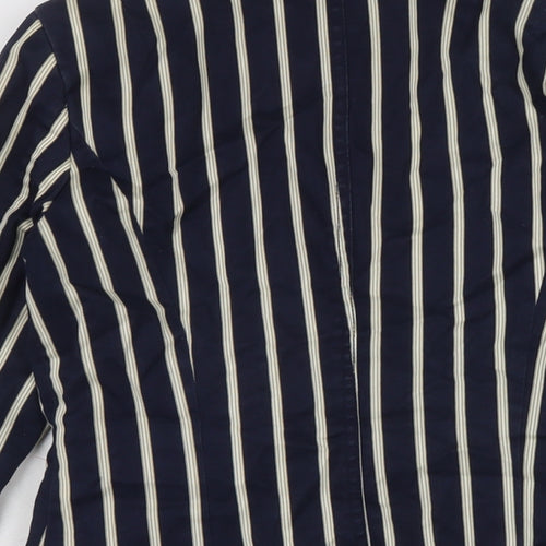 NEXT Womens Blue Jacket Size 8 Button