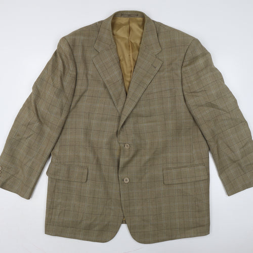 Skopes Mens Brown Jacket Size 46 Button